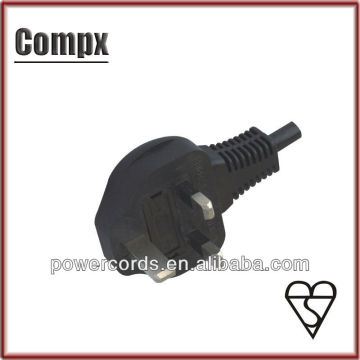 UK BS Standard 3 pin plug uk power supply cord