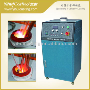 Gold smelter furnace for goldsmith induction melting machinery gold melting furnace