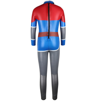 Traje de neopreno de buceo Seaskin Kids Super Stretch Back Zip