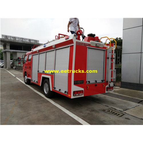 1000 Gallons 4ton Small Fire Vehicles