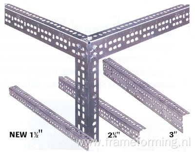 Steel And Metal Slotted Angle Roll Forming Machine