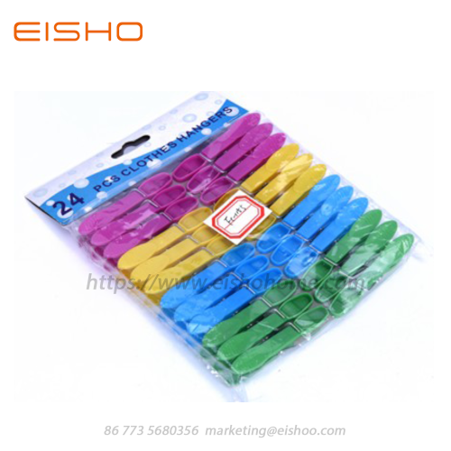EISHO Colorful Mini Plastic Clothespins FC-1155