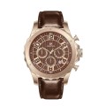 Sport Timepiece Leather Chronograph Men Watch