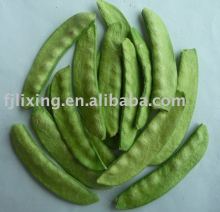 Freeze dried pea pod