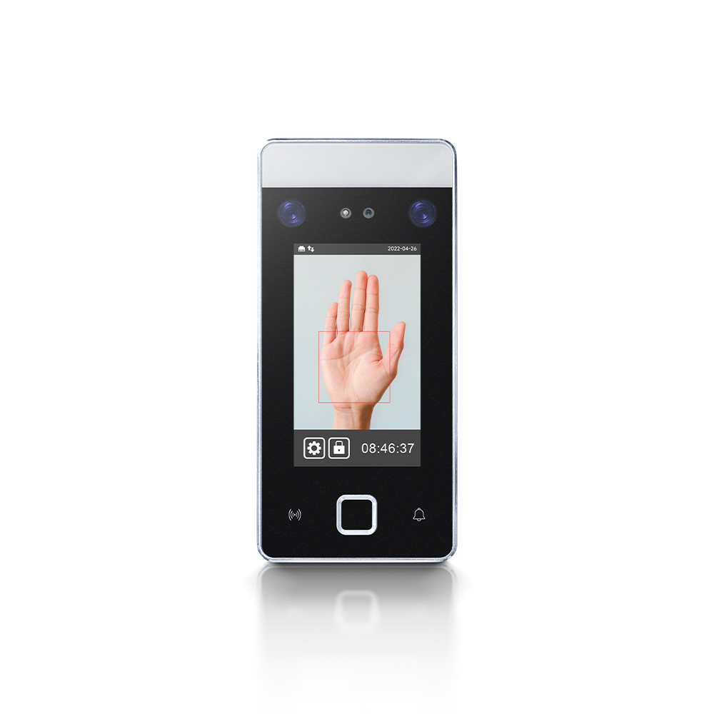 Contactless face palm recognition access control system