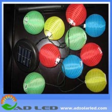 colorful lantern solar led decoration light 10 led solar decoration light