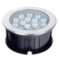 Werkseitig 15W IP67 RGB Außeneinbauleuchte LED