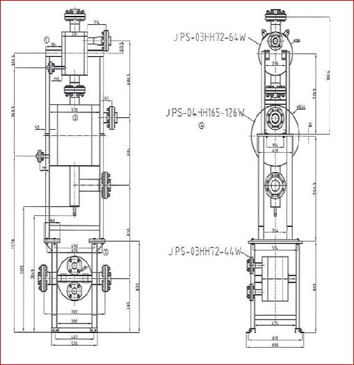 Shell and Plate Bundle Condenser