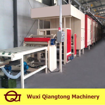 two steps melamine resin Impregnation line/ 6feet decor paper impregnating line
