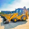 Wheel loader kecil mini towable backhoe loader excavator