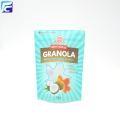 Återställbar ziplock matförpackningspåse för granola