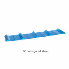 Customized size polycarbonate corrugated sheets