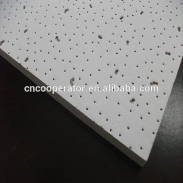 Acoustic mineral wool ceiling panels