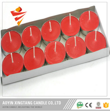 Red Scented Tealight Candle Packed in Box