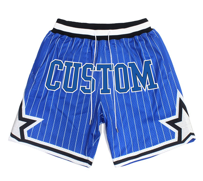 Custom Wholesale Embroidered Men's Mesh Shorts