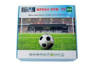 Satellite receiver star track DVB-T2 decoder