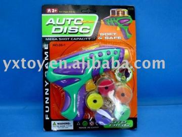 Flying saucer gun(plastic toys)