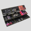 APEX Black Counter Acrylic Display Comestic Makeup Organizer