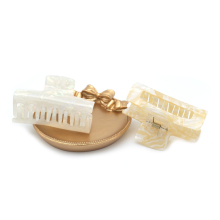 rectangle Acrylic Square Shaped Claw Hair Clip