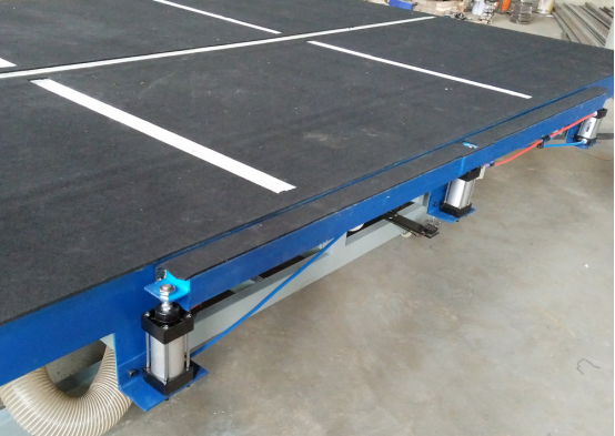 Hot Sale Float Glass Breaking Machine Glass Tilting table Price