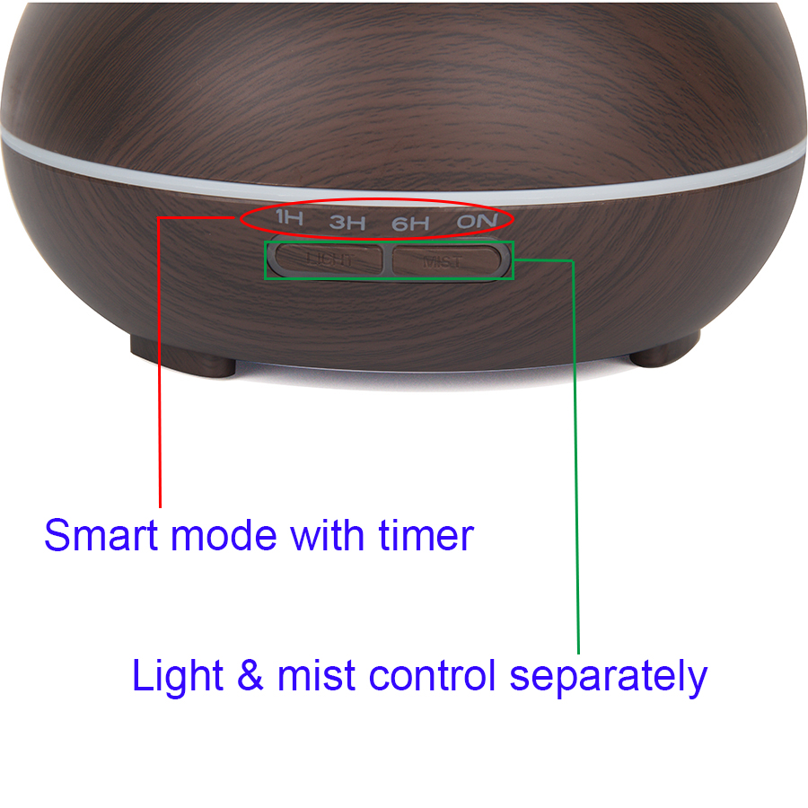 Top Sell Home Appliances Humidificador Oil Diffuser Ultrasonic Aroma Diffuser 