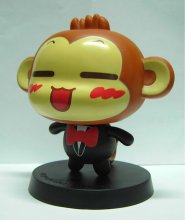 shake head customized toy & doll, cute monkey toys