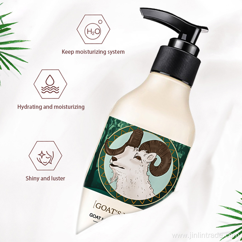 Goat's milk nourishing Whitening body lotion cream