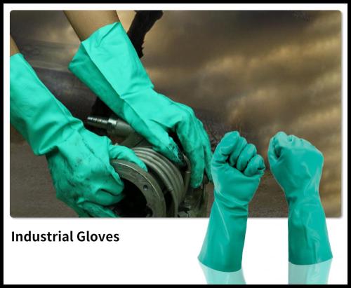 Gants industriels résistants aux produits chimiques