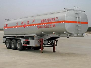 11m Tri-axle Flammable Liquid Tank Transport Semi-trailer