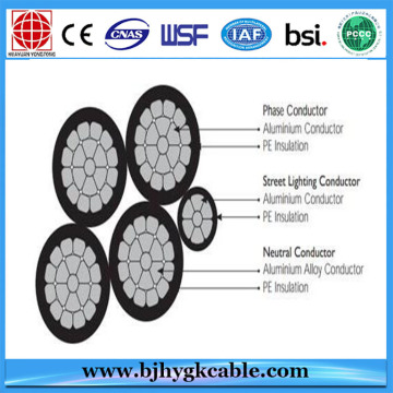 Aerial bundle cable 25mm2 35mm2 50mm2 70mm2 overhead ABC Cable