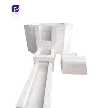 High Quality Fused Cast Zirconium Corundum Refractory Bricks for Glass Furnaces
