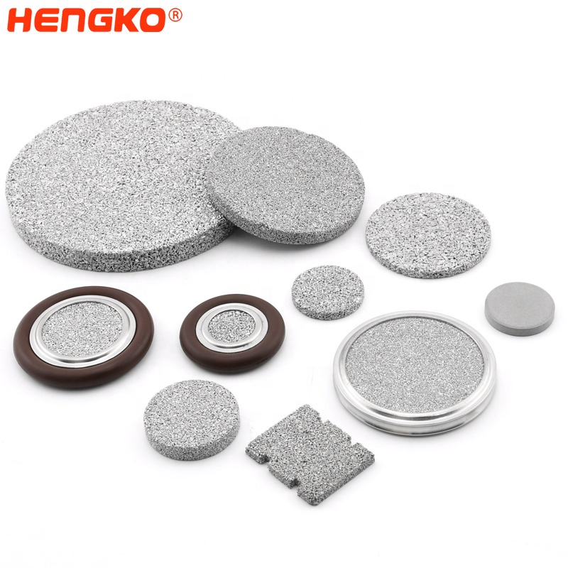 Sintered Filter Sintered micron stainless steel porous metal filter disc factory