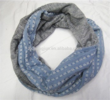 fashion lady china style infinity cotton loop scarf,double layer snood,hijab scarves,breads snood