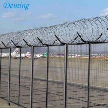 PVC coated 3D airport security fence requirements