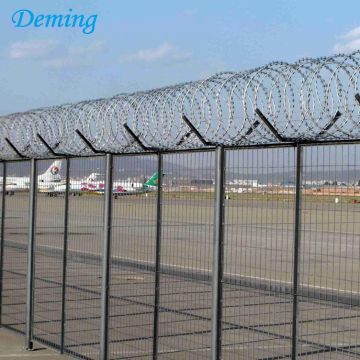 PVC coated 3D airport security fence requirements