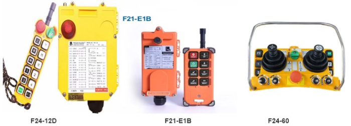 Remote control wired wireless for hoist crane