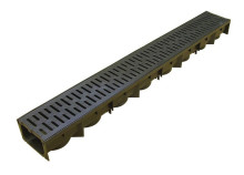 Polypropylene Drainage Channel with Polypropylene Grate