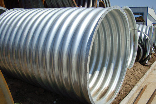 Corrugated Steel Pipe / Steel Pipe Is One Of The Important Parts Of Highway Engineering