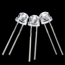 5mm Straw Hat Amber LED 595nm 600nm