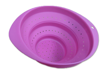 Vegetable Steamer Silicone Collapsible Colander