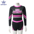 Custom Machen Sie Ihre eigenen Jubeluniformen Cheerleading -Outfits für Mädchen