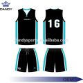 Goedkope mesh-stof basketbaluniformen