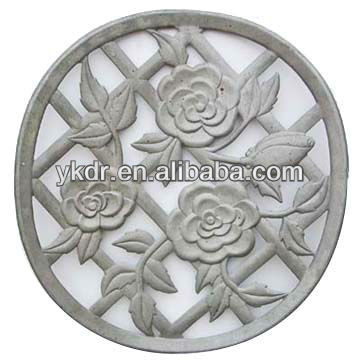 Wholesale aluminum sand casting easily Assembled cast fence aluminum post cap foundry for sale