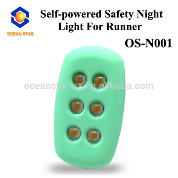 Jogging Running Warning Lights Sports Safety Flashing Led night light for sale batteryless