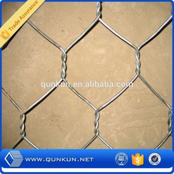 Cheap factory standard wire diameter and hole size hexagonal wire mesh gabion