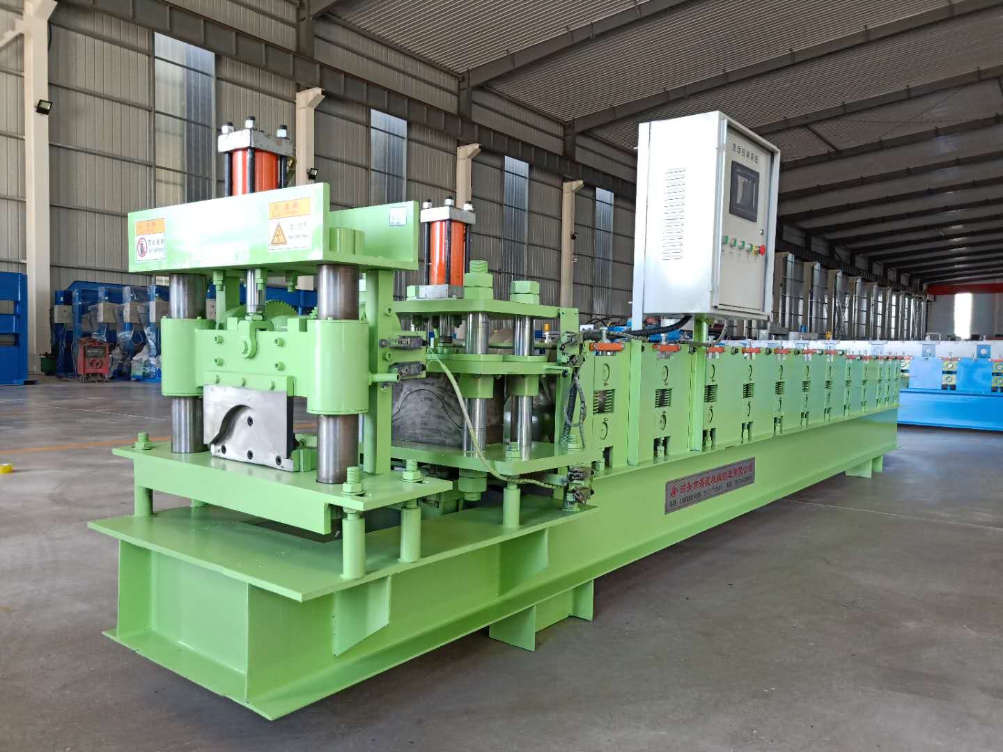 metal roof ridge roll forming machine