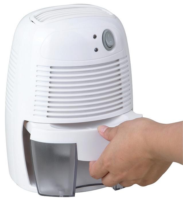 Mini dehumidifier air drying home dehumidifier with 500ml water tank