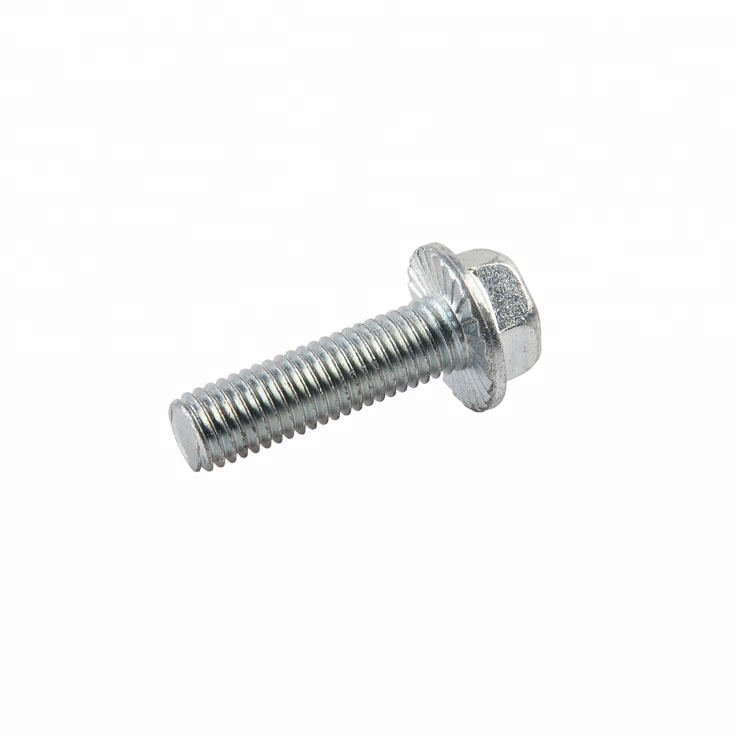 Zinkfinish Grade 8.8 DIN6921 Hex Flange Bolt