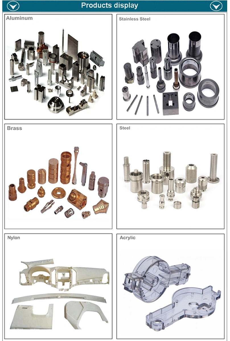 Mass Product Anod Aluminum Precise Pipe Components Part Rapid Prototypes Custom CNC Turning Milling Machining Service