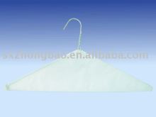 16" 14.5G caped plain wire hanger for laundry